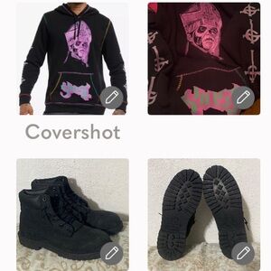 Timberland leather🥾💧proof/primaloft 200g+Ghost🎶neon hoodie szL